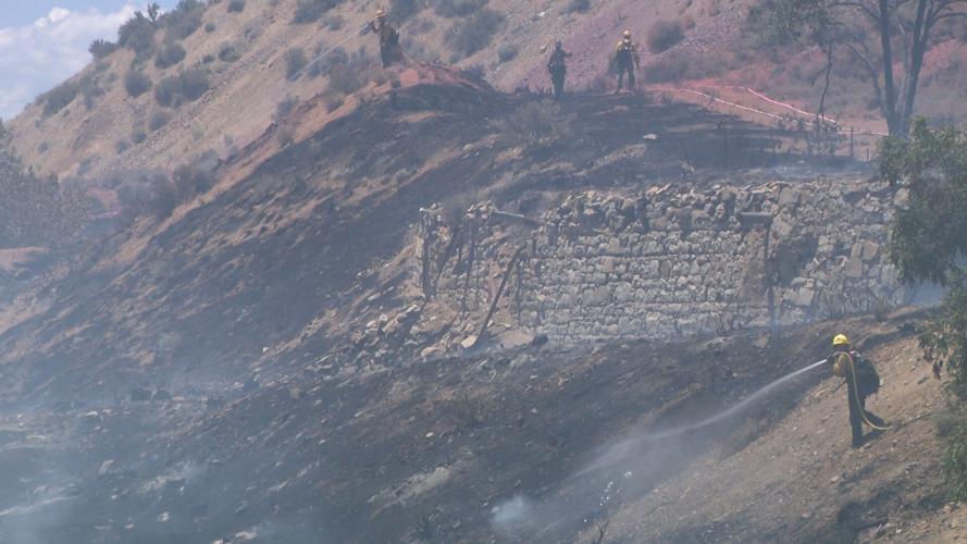 Fire in Gold Hill