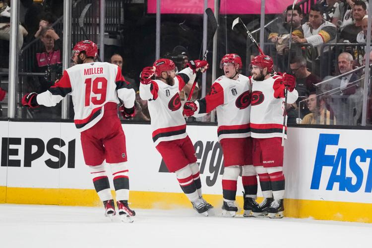 Stanley Cup Hurricanes Golden Knights Hockey