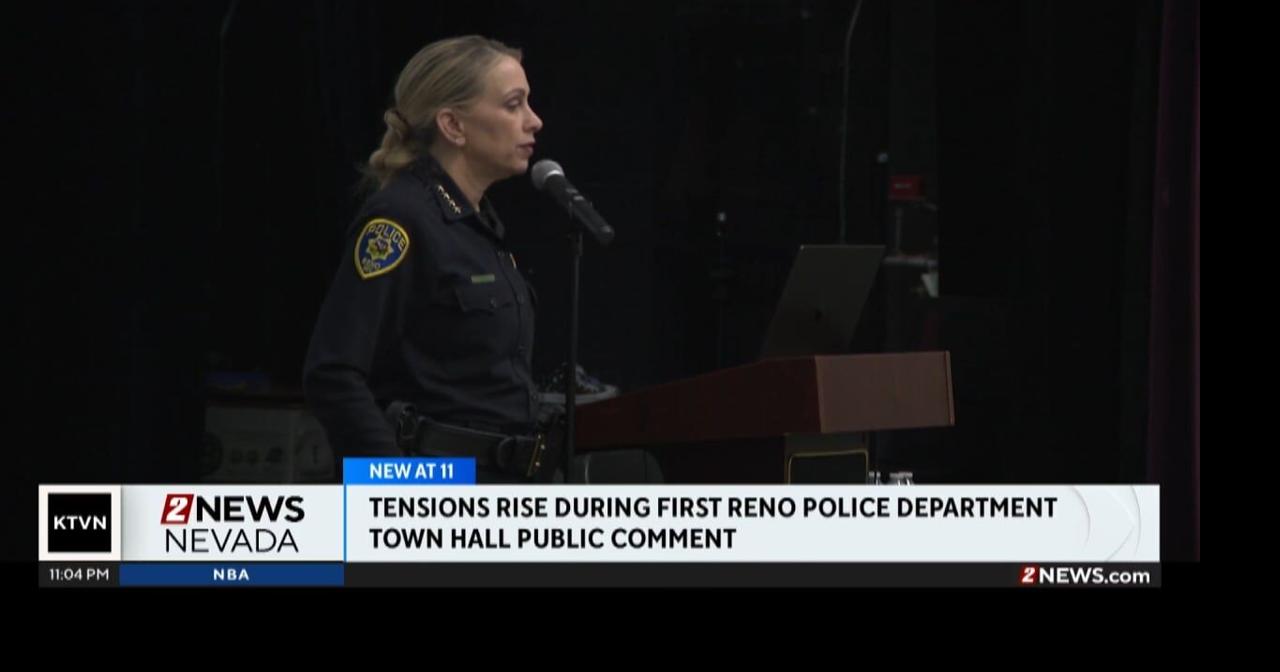 Tensions during first Reno Police Department town hall public comment ...