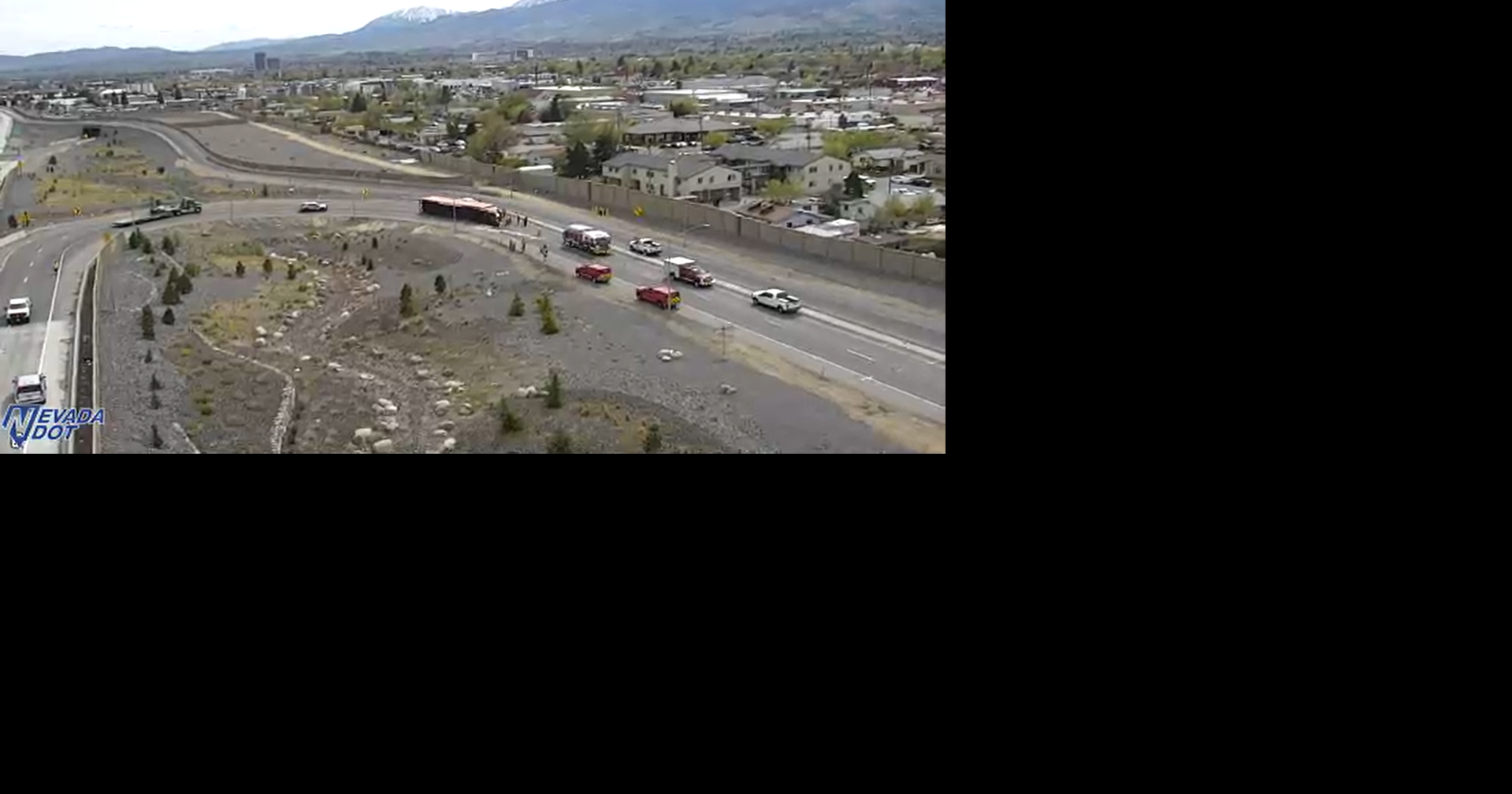 I-580 off-ramp near 2nd Street in Reno reopens after semi-truck crash ...