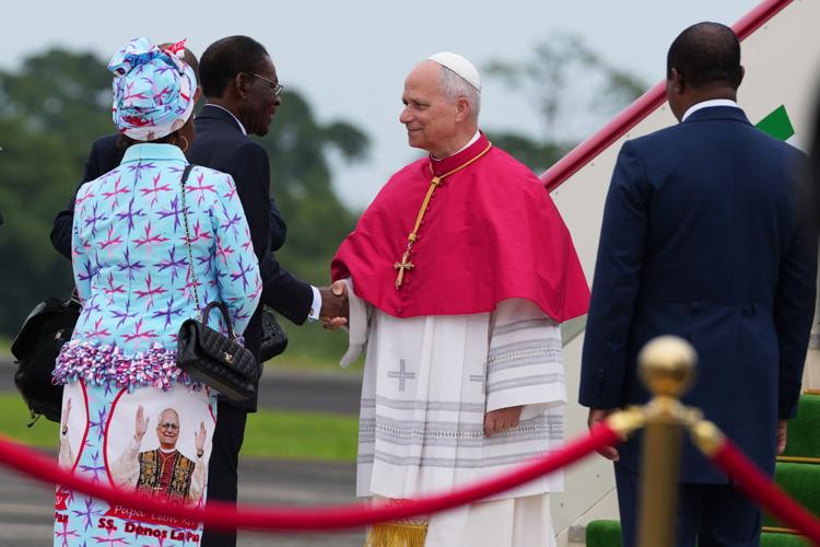 APTOPIX Equatorial Guinea Africa Pope