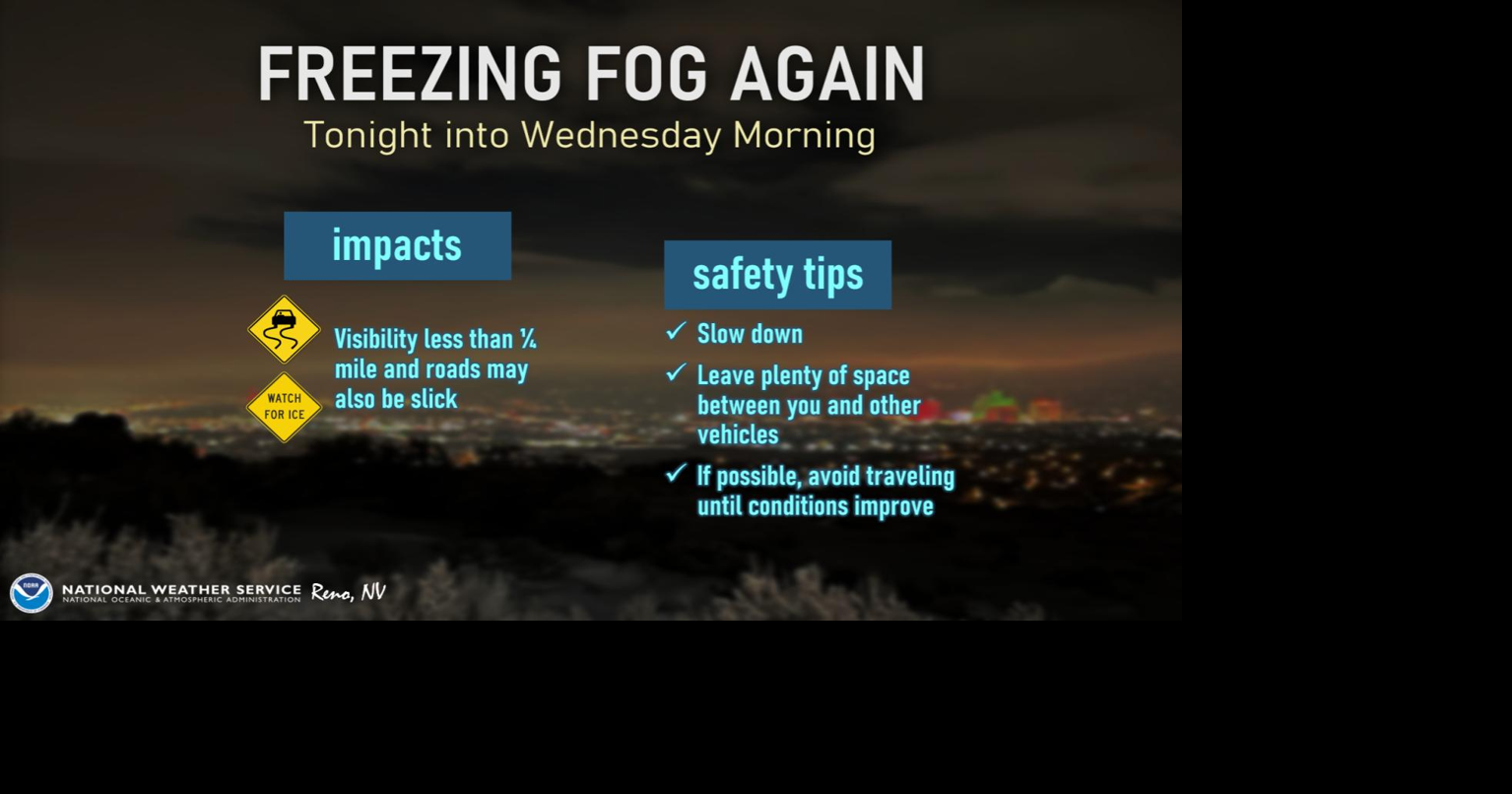 Freezing fog advisory issued for Tuesday night into Wednesday morning ...
