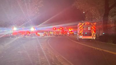 crash on Equestrian Road