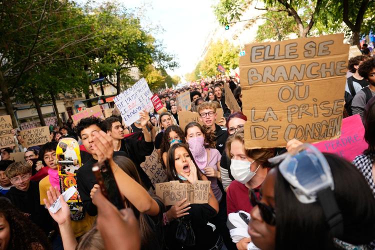 APTOPIX France School Protests