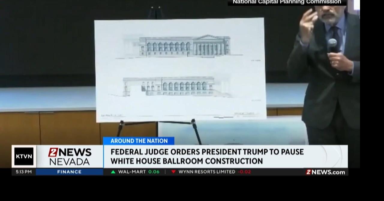 Federal judge orders President Trump to halt construction on new White ...