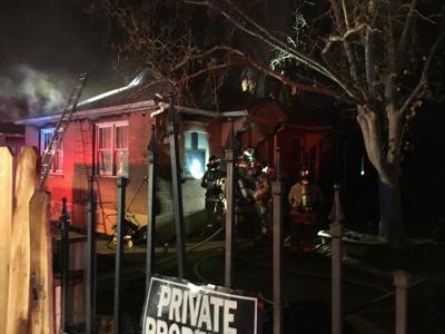 RFD: Suspected Squatter Sparks House Fire