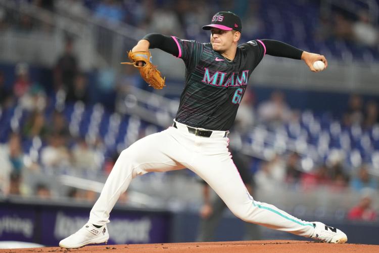 Nationals Marlins Baseball