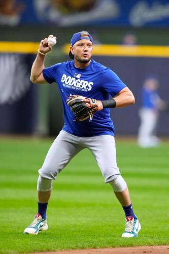 NLCS Dodgers Brewers Baseball