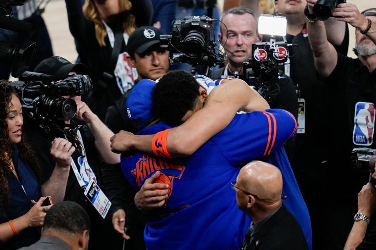 APTOPIX NBA Finals Knicks Spurs Basketball