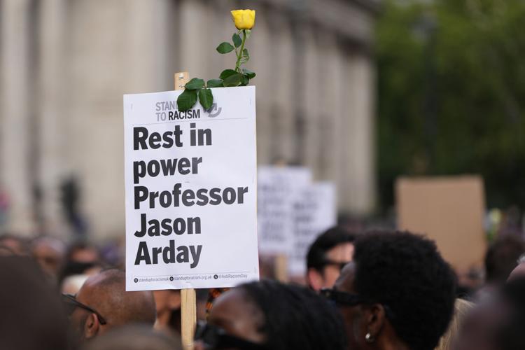 Britain Cambridge Professor Vigil