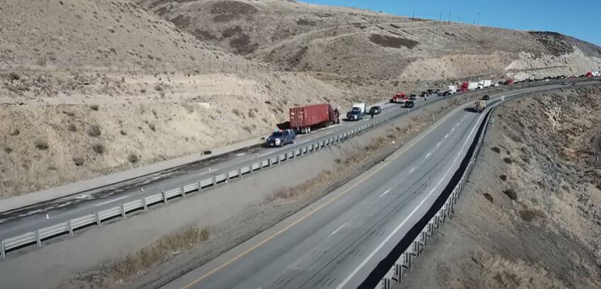 Semi-Truck Crash Closes Portion Of I-80 Near Lockwood | News | 2news.com