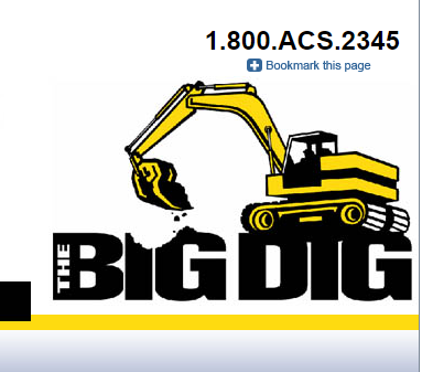 The American Cancer Society Hosts 'Big Dig'