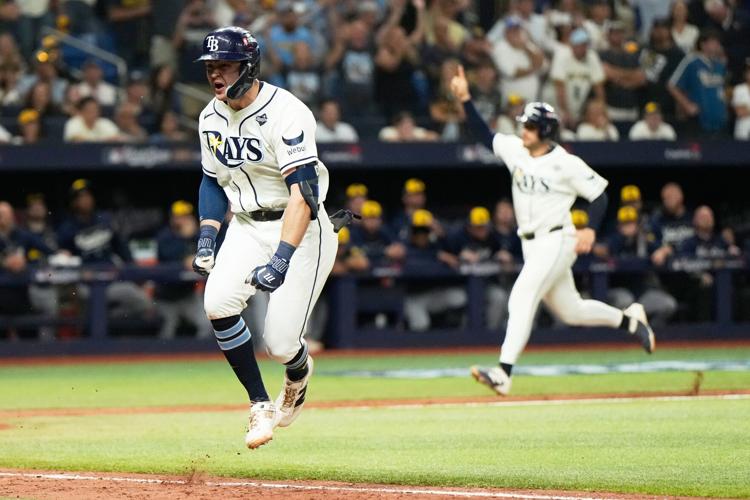 APTOPIX World Series Brewers Rays Baseball