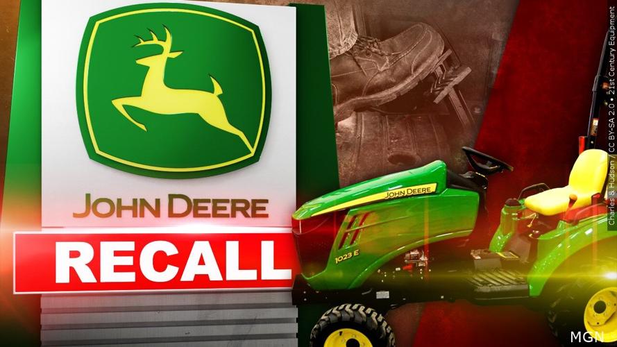 John Deere Mower Recall