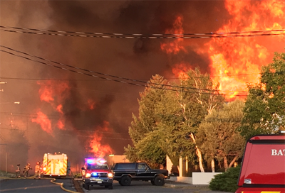 Investigation Underway After Fire Breaks Out at Reno Pallet Yard
