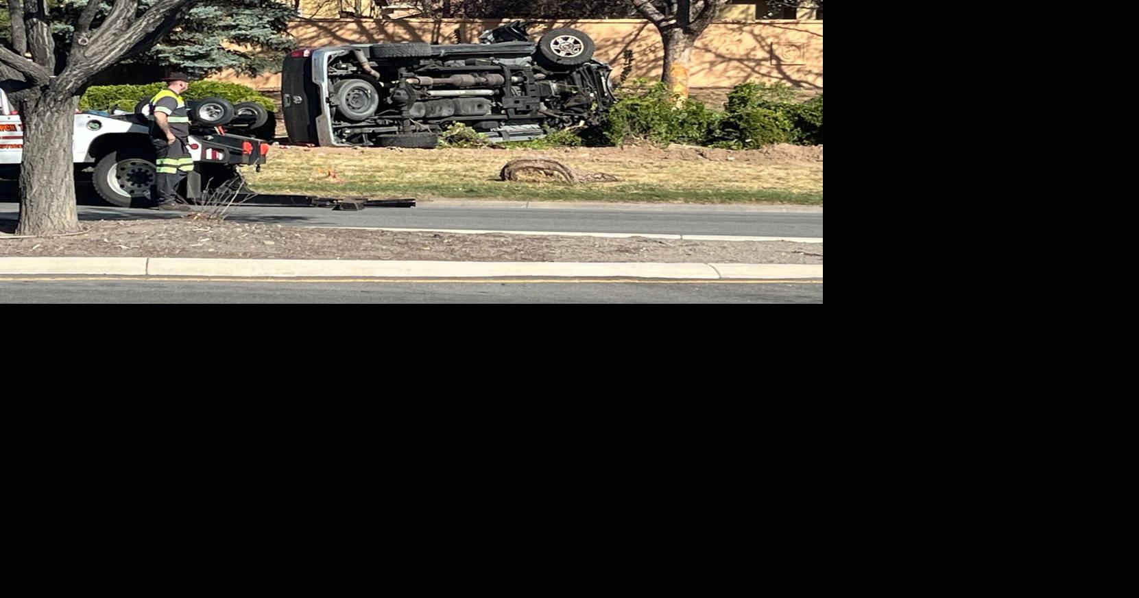 One person hospitalized after rollover crash in east Sparks | Local ...