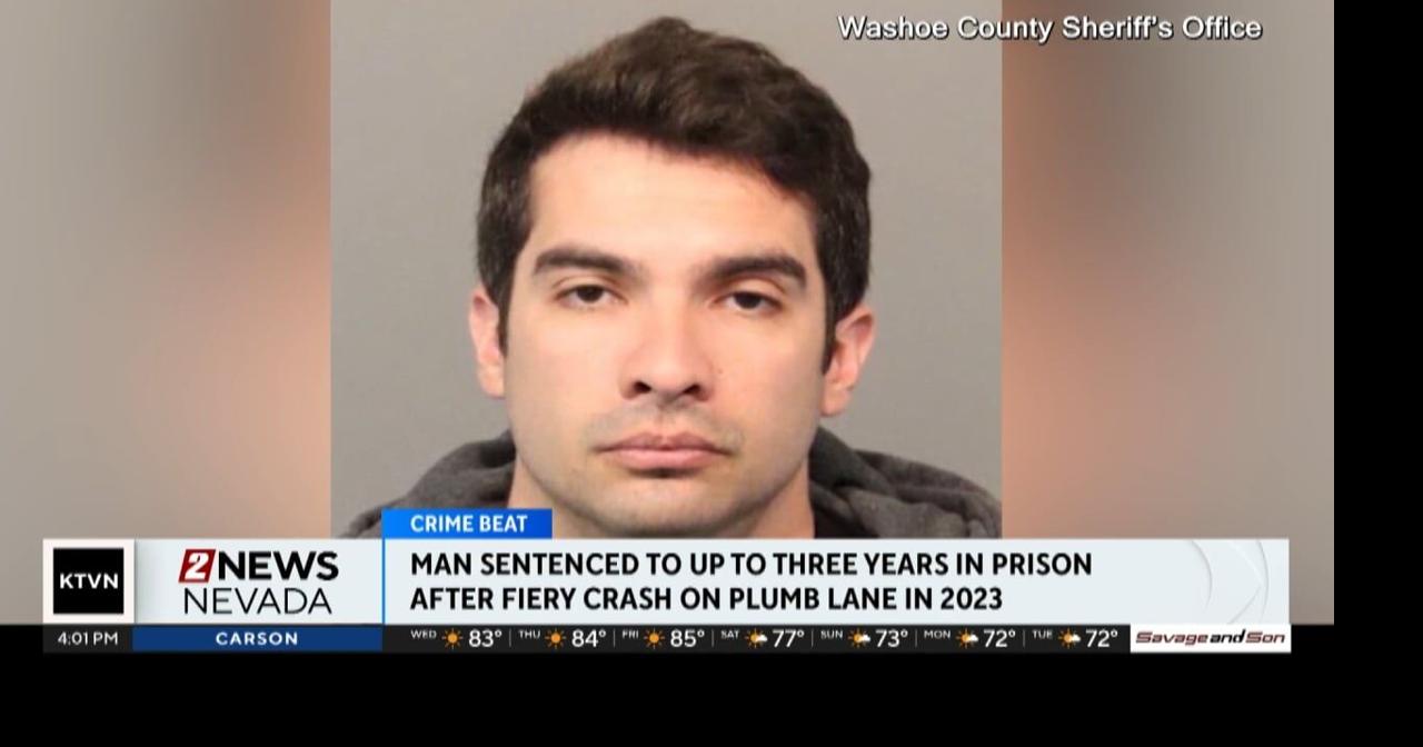 Man sentenced to prison in fiery crash on Plumb Lane in December 2023 ...