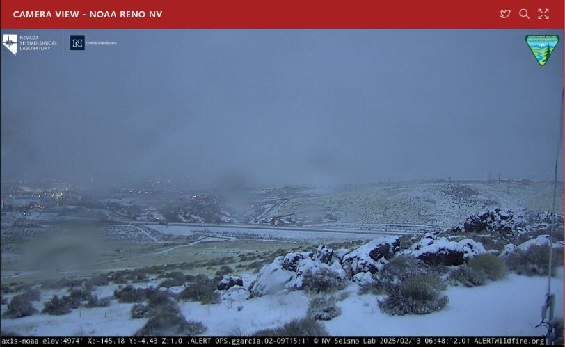 NOAA camera, February 13, 2025