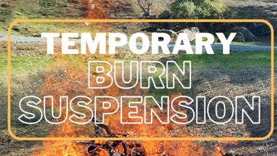 Temp burn suspension