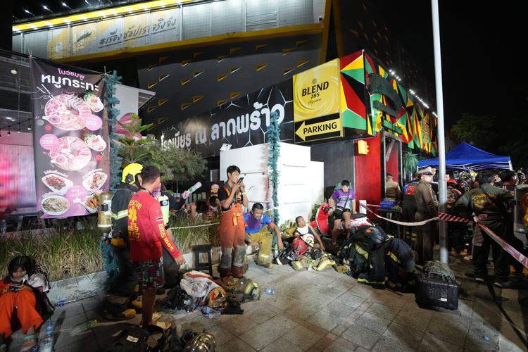 APTOPIX Thailand Fire