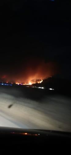 Viewer Submission - Hawk Fire from the petco in Red Rock - Josh Roberson 2.jpg