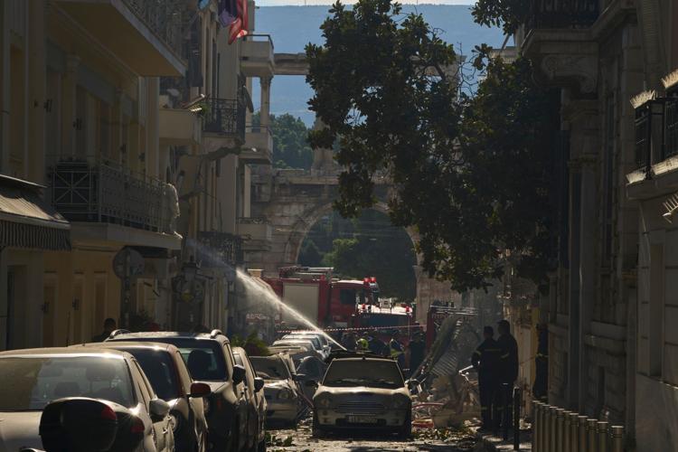 Greece Athens Explosion