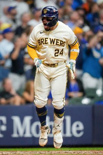 APTOPIX NLCS Dodgers Brewers Baseball