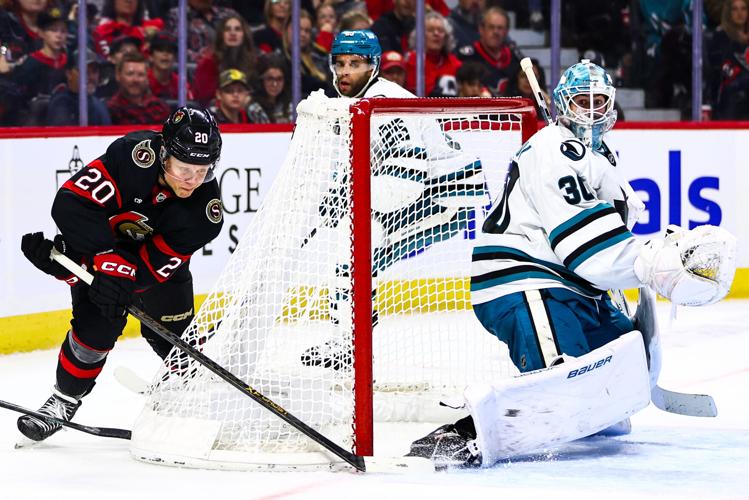 Sharks Senators Hockey