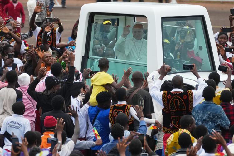 Cameroon Africa Pope