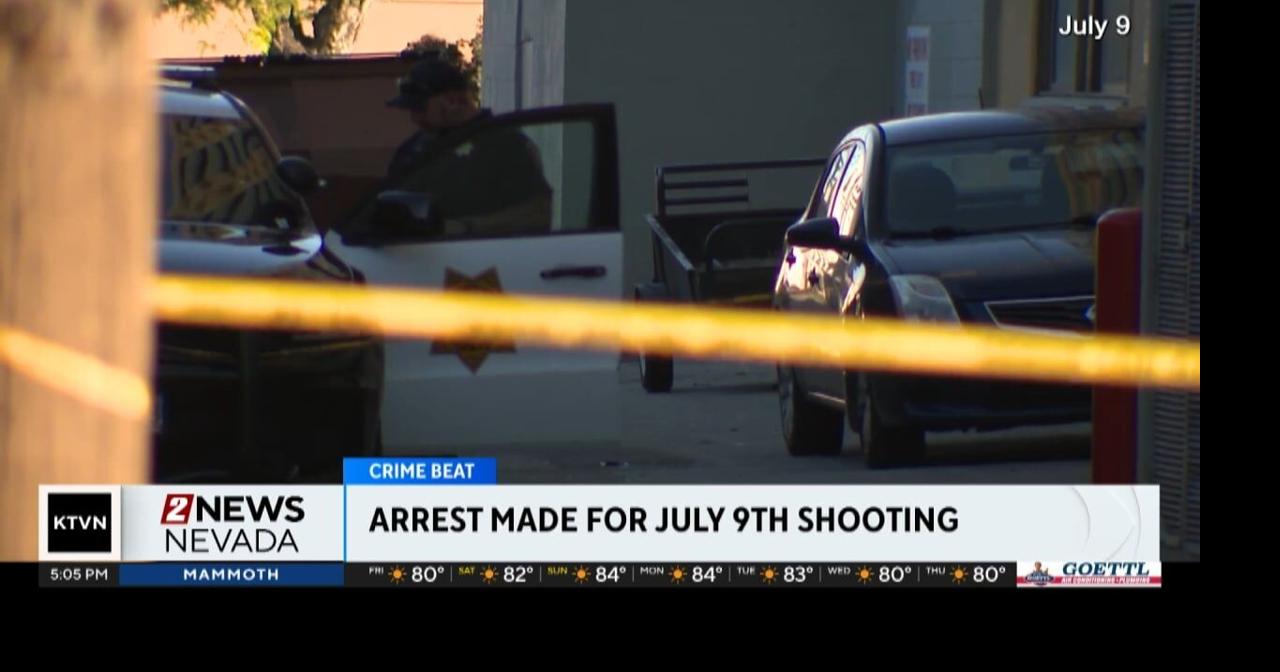 Suspect identified and booked in July 9 Downtown Reno shooting ...