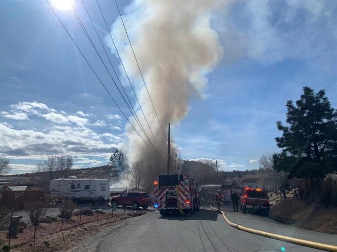 TMFPD On Scene of Structure Fire in Sun Valley