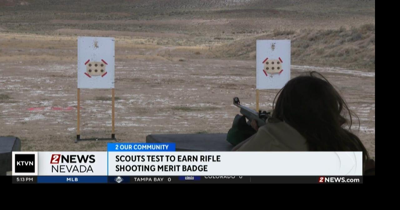 Boy Scouts Test for their Rifle Shooting Merit Badge News
