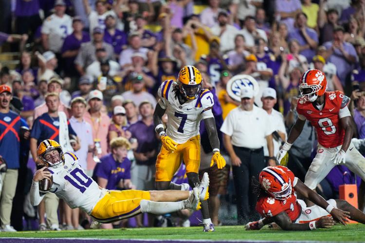 Clemson LSU Football