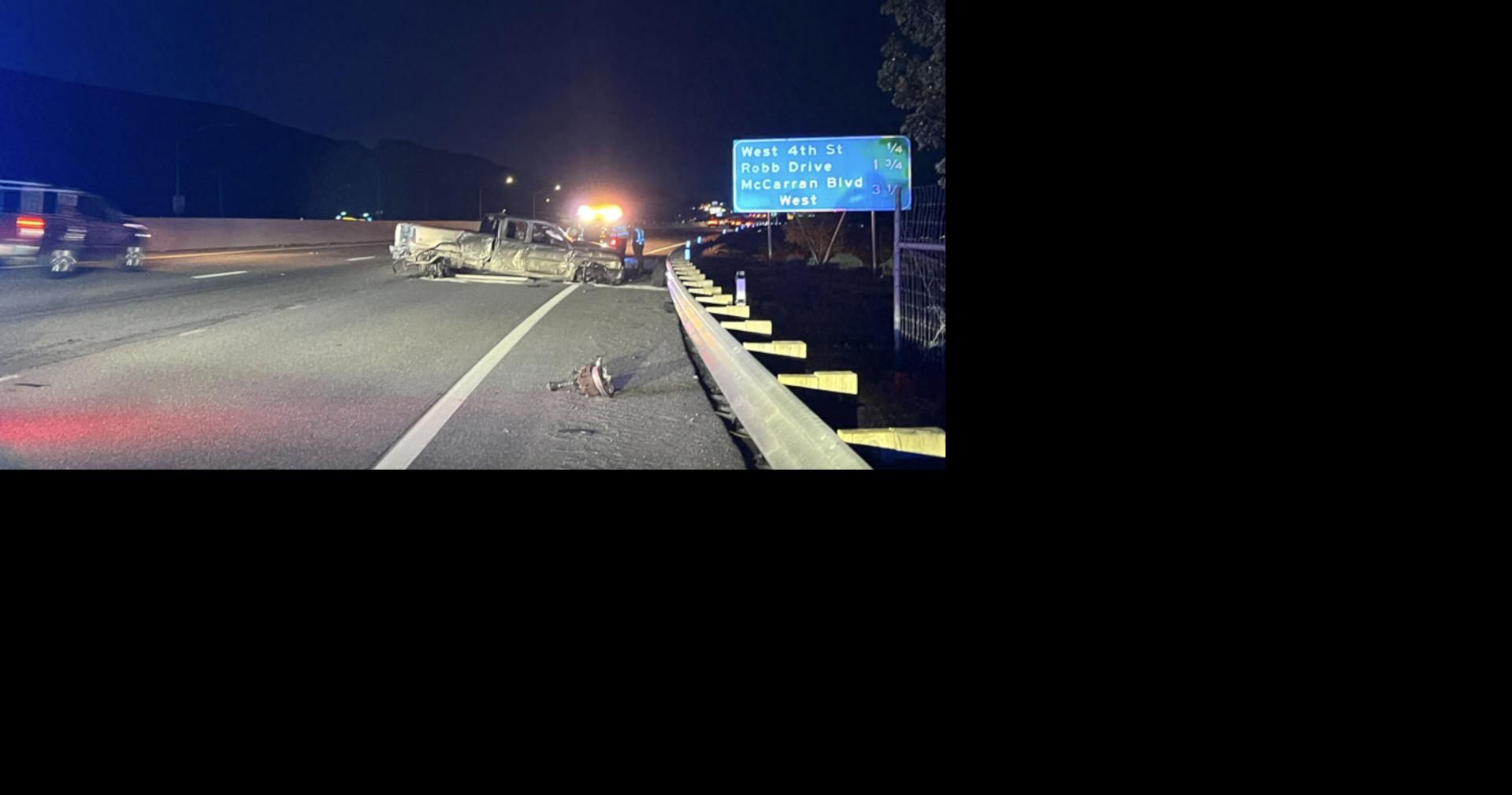 Lanes reopen after crash on eastbound 80 near West 4th Street | Local ...