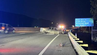 crash on eastbound 80