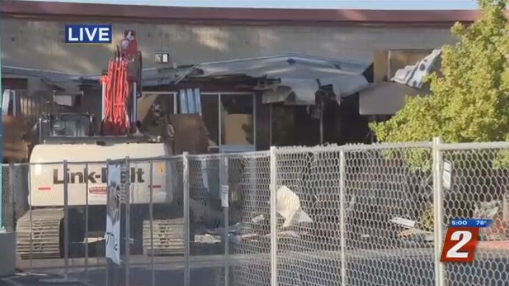 Demolition Begins at Shoppers Square