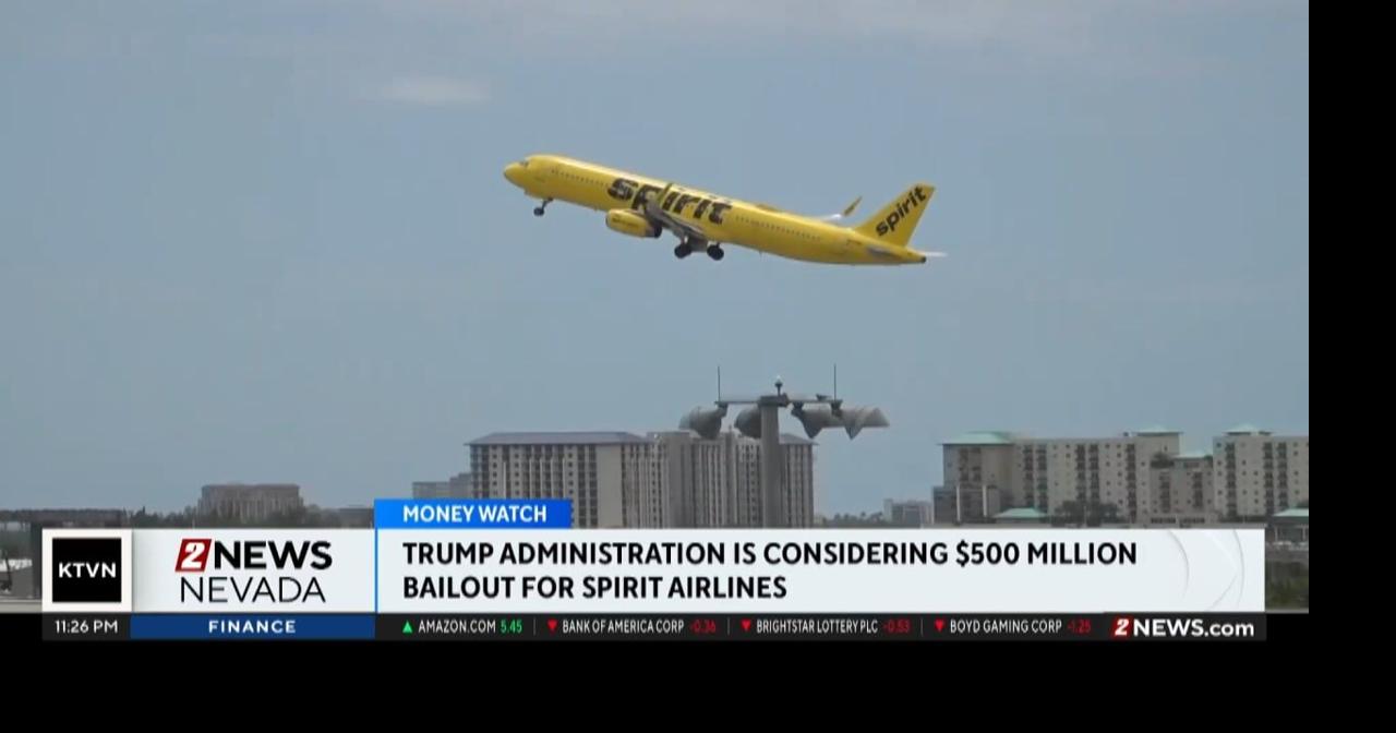 Sources say Trump Administration considering Spirit Airlines bailout ...