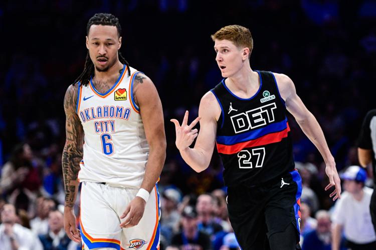 Pistons Thunder Basketball