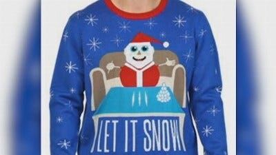 Walmart Apologizes for Santa Sweater With Apparent Cocaine