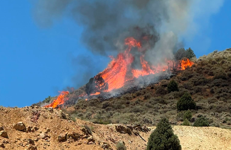 Gold Hill fire