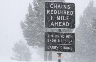 Storm Watch: Chain Controls & Wind Alerts