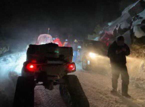 Rescue Operation on Dog Valley Road