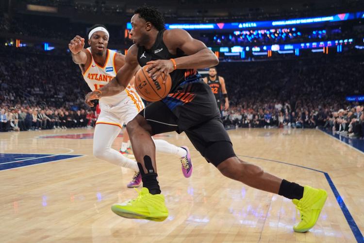 Hawks Knicks Basketball