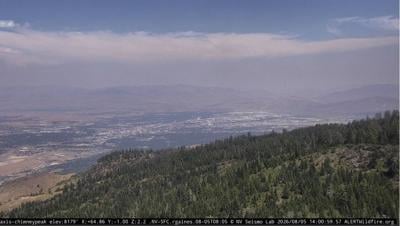 Chimney Peak fire