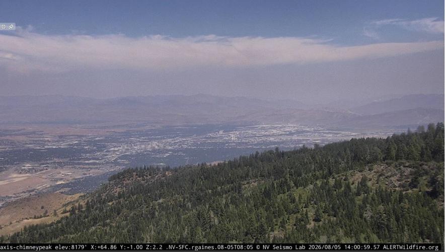 Chimney Peak fire