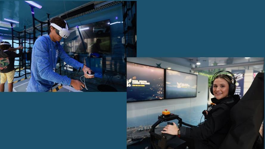 U.S. Navy showcases mixed reality experience at two high schools