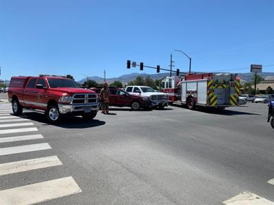 Reno Fire Department Clears Roadway after Three Car Crash