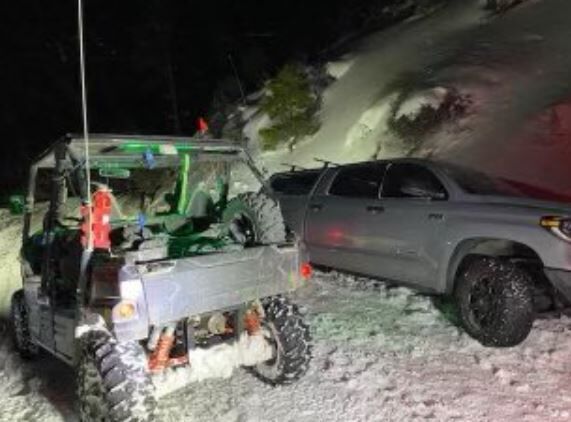 Rescue Operation on Dog Valley Road