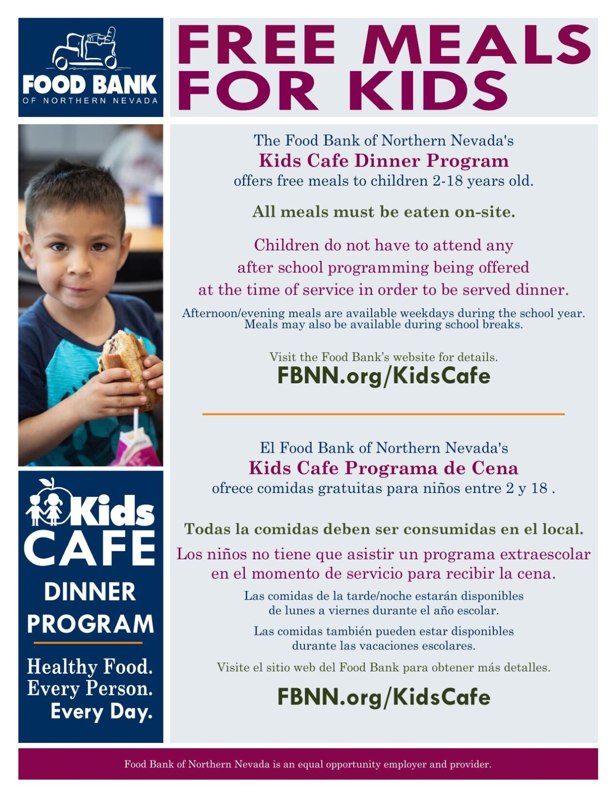 Kids Cafe locations
