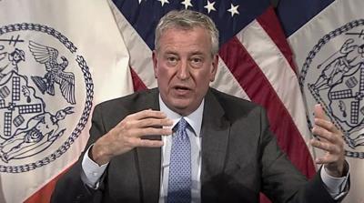 New York City Mayor Bill de Blasio